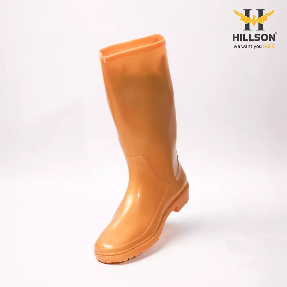 hillson-13-inch-low-abrasion-pvc-gumboot-golden-size-uk-7-101-golden