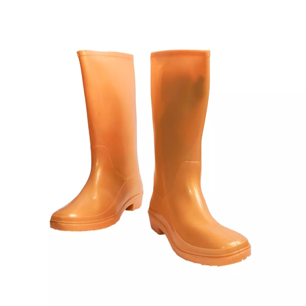 Hillson 13  Inch Low Abrasion PVC Gumboot Golden Size UK 10, 101 Golden