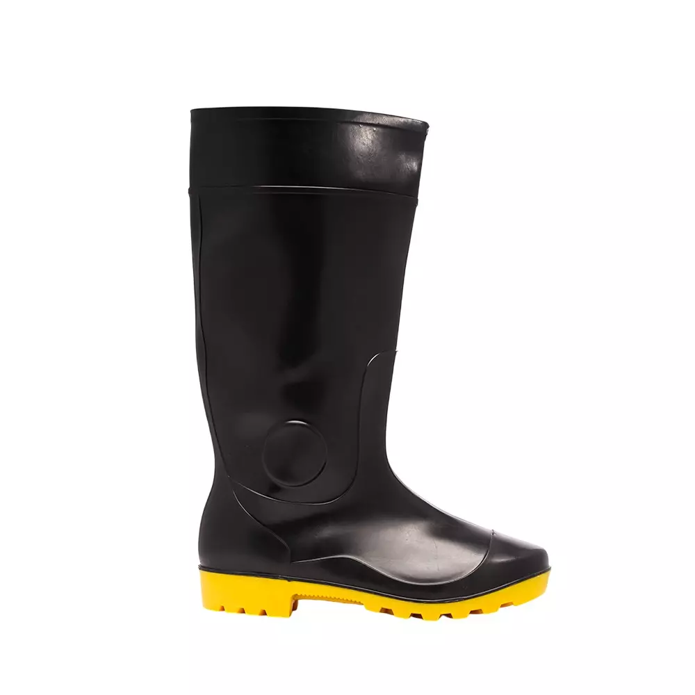Hillson Rainwear Gumboot Plain Toe Yellow Century, UK 11
