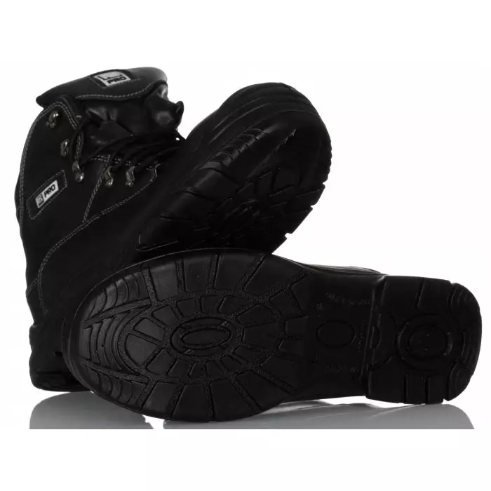 RS PRO Black Steel Toe Capped Unisex Safety Boot UK 9 EU 43, P300-09