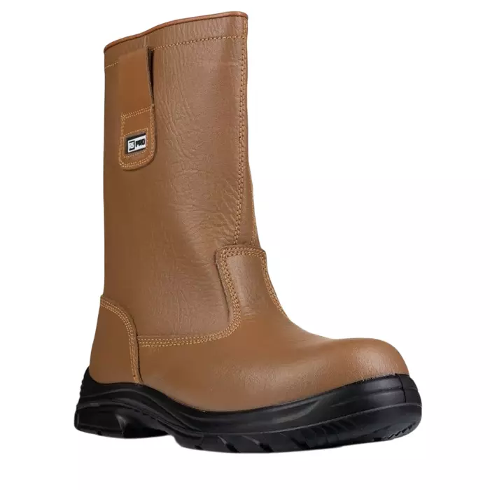RS PRO Brown Steel Toe Capped Unisex Safety Boot UK 4 EU 37, F900-04