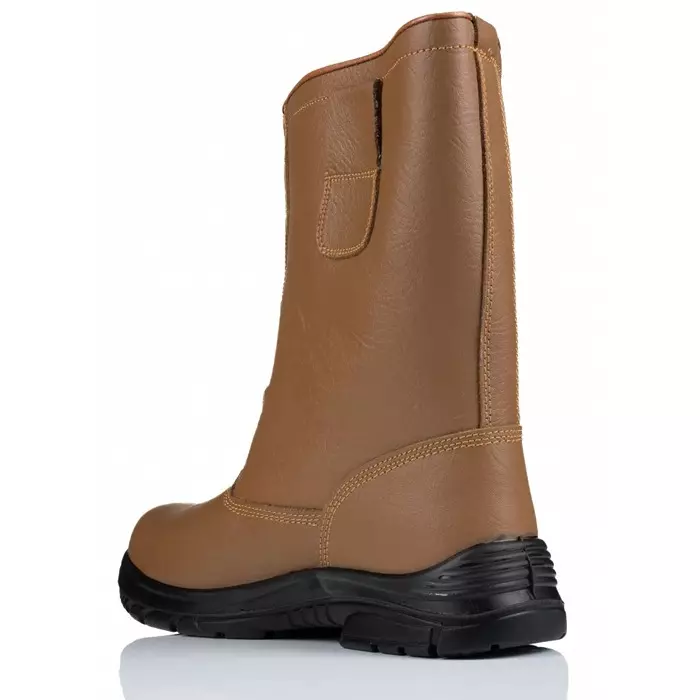 RS PRO Brown Steel Toe Capped Unisex Safety Boot UK 4 EU 37, F900-04