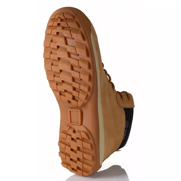RS PRO Honey Fibreglass Toe Capped Mens Ankle Safety Boots UK 9 EU 43, RS35/009