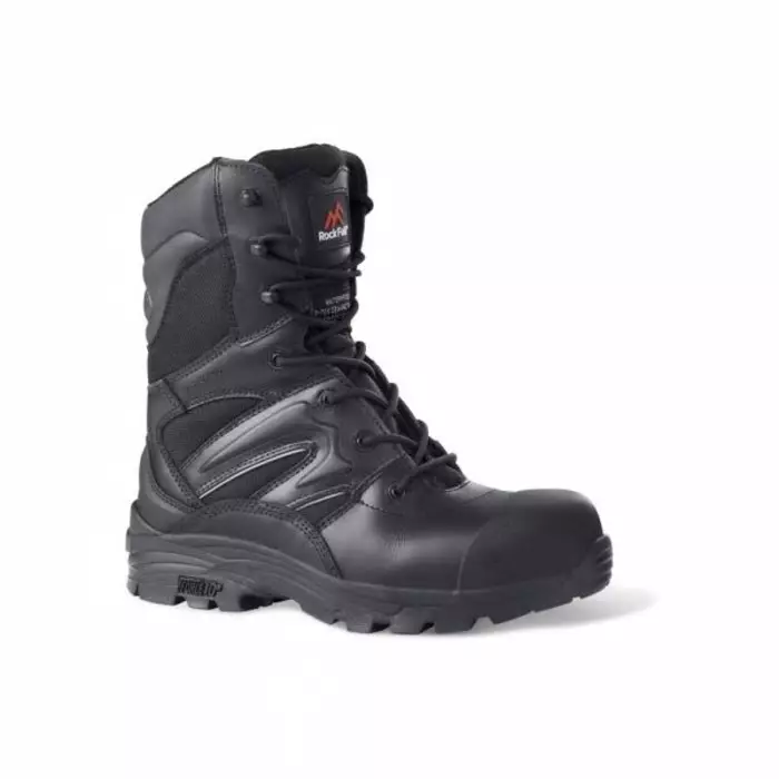 Rockfall Black Non Metallic Toe Capped Safety Boots UK 11 EU 46, RF4500-11