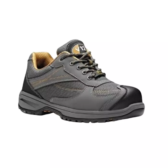 V12 Footwear Mens Black Safety Trainers UK 10 EU 44, V1930-10