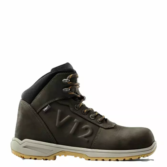 V12 Footwear LYNX IGS Brown Composite Toe Capped Unisex Safety Boots UK 12 EU 45, V2130/12