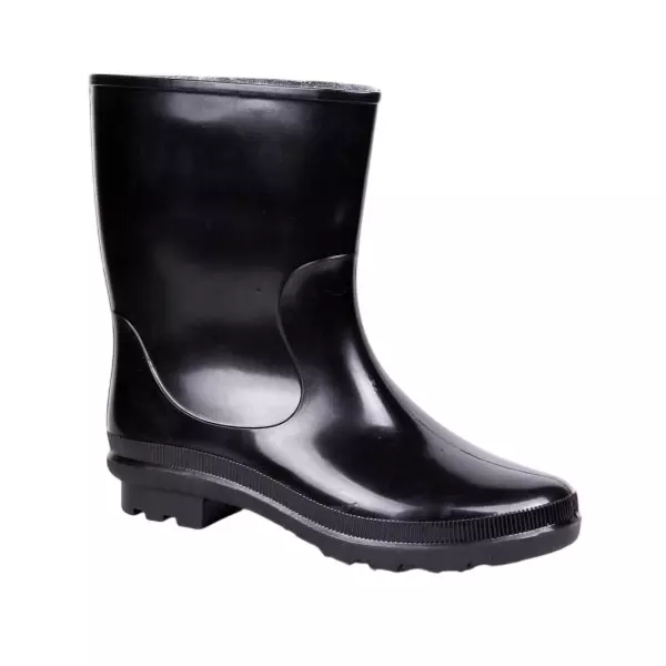 Hillson Don Gumboot PVC Sole High Ankle Plain Toe High Ankle UK 8