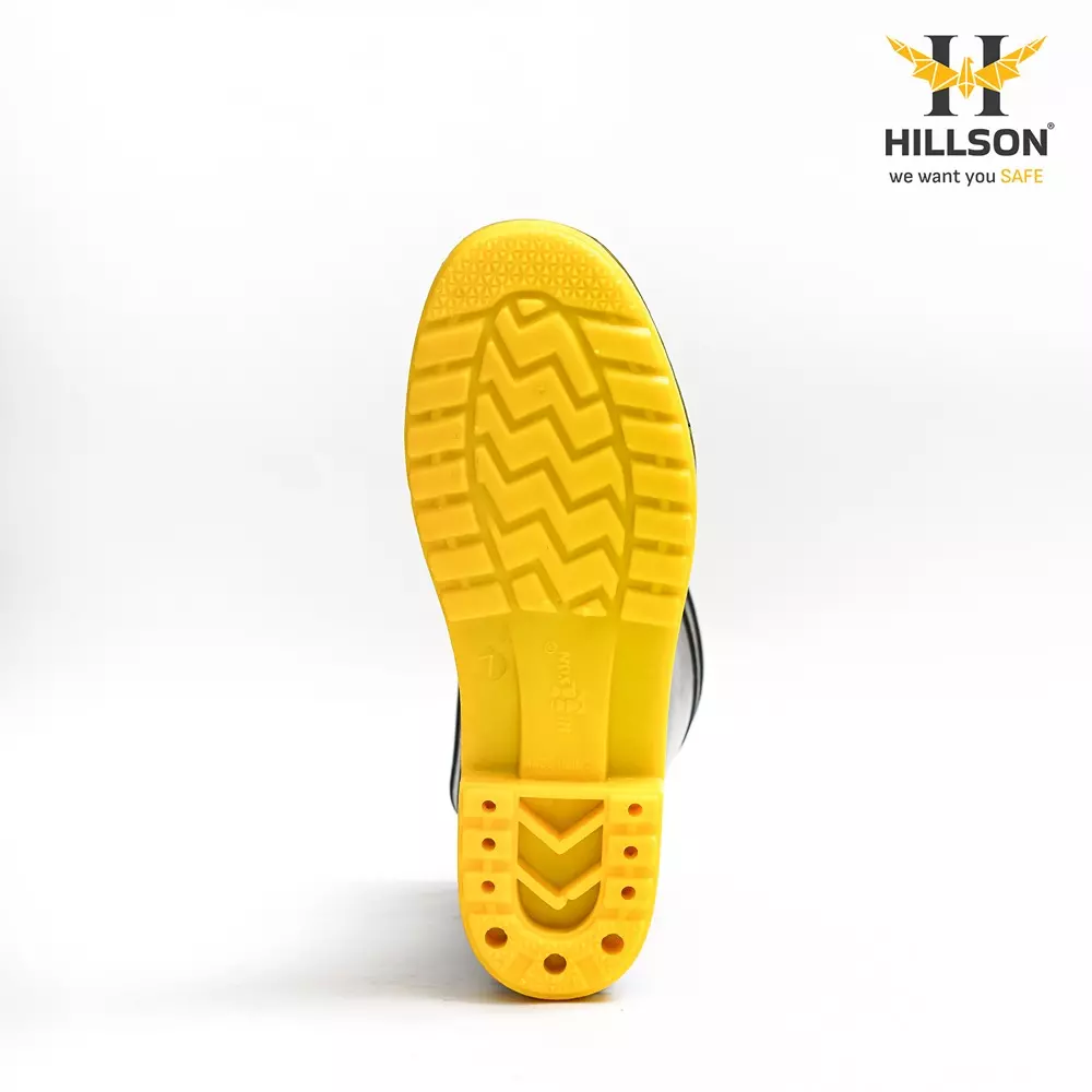 hillson-safety-gum-boots-yellow-black-pvc-size-uk-10-breaker-yellow
