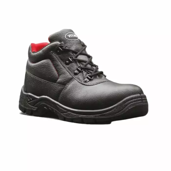 V12 Footwear VT471 ELK Black Steel Toe Capped Womens Safety Boots UK 12 EU 47, VT471/12