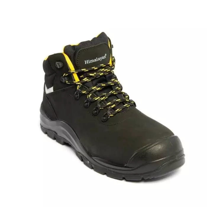 Himalayan 2603 Black Composite Toe Capped Unisex Safety Boots UK 6, 2603BK060 (1 Pair)