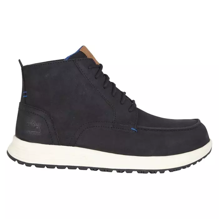 Himalayan 4417 Black Non Metallic Toe Capped Unisex Safety Boots UK 4, 4417BK040 (1 Pair)