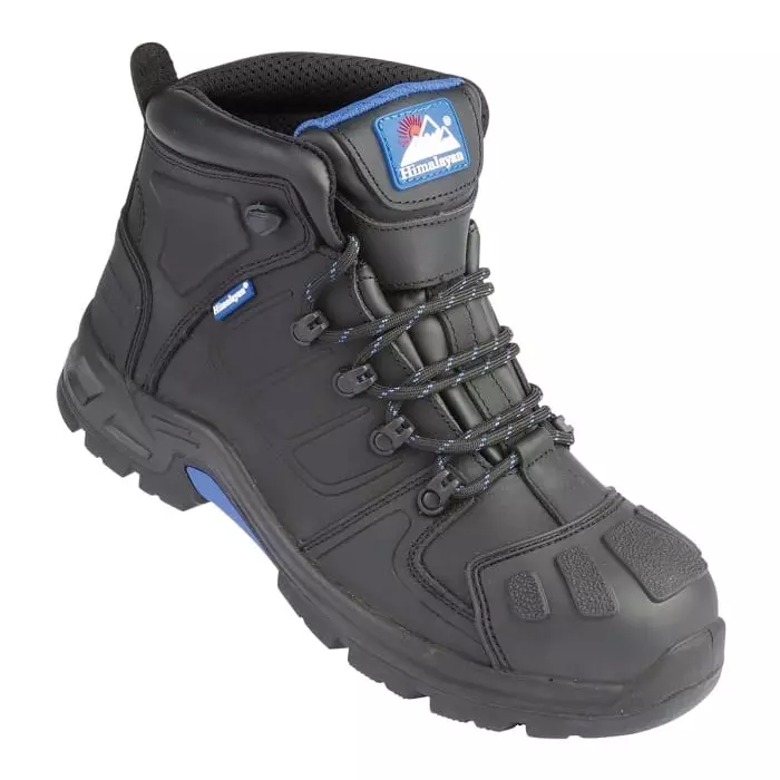 Himalayan 5209 Black Non Metallic Toe Capped Safety Boots UK 8, 5209BK080 (1 Pair)