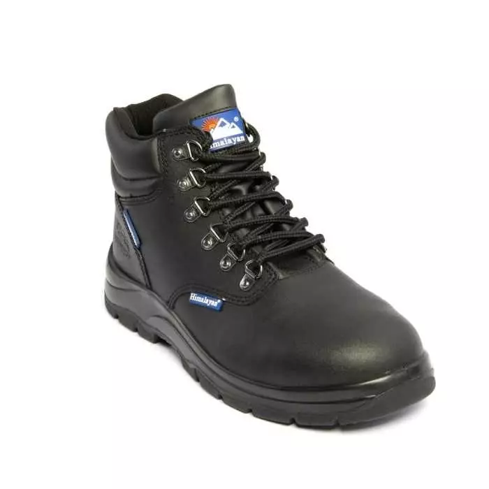 Himalayan 5220 Black Steel Toe Capped Unisex Safety Boots UK 7, 5220BK070 (1 Pair)