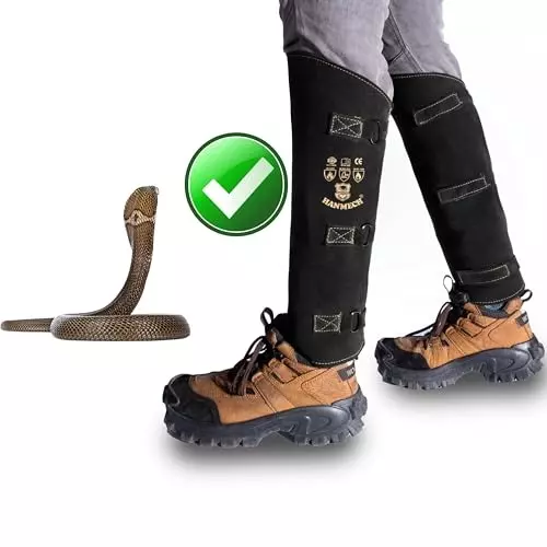 hanmech-leather-gaiters-snake-bite-proof-long-leg-protection-size-482-mm-19-inch