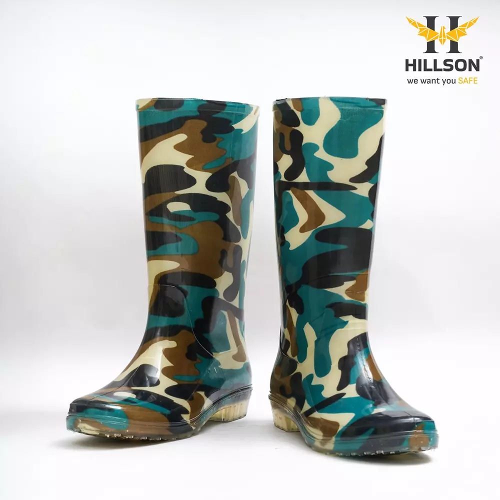 hillson-jungli-plain-toe-military-pattern-gumboot-pvc-sole-height-13-inch-size-uk-10