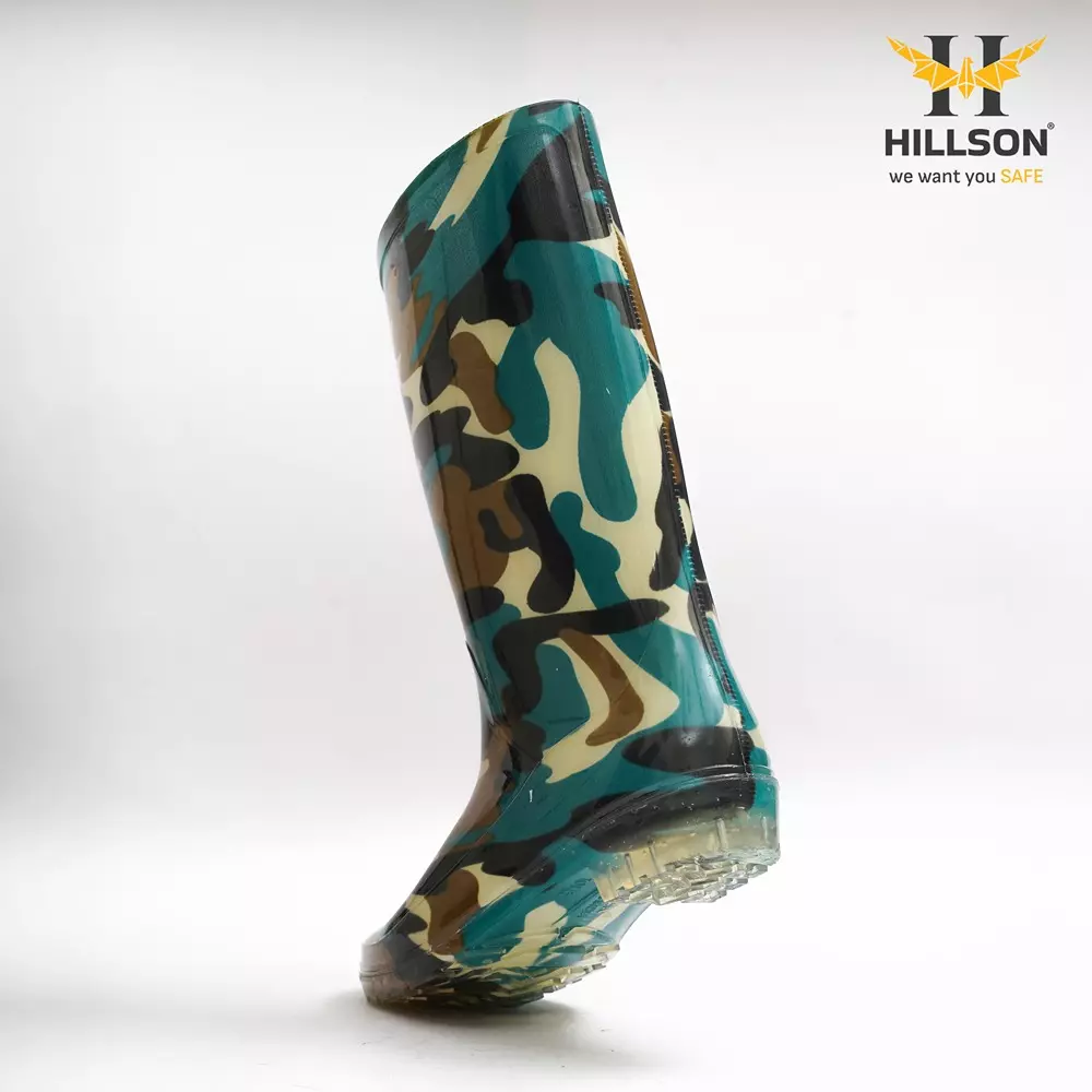 hillson-pvc-military-pattern-gumboot-plain-toe-mehndi-jungli-uk-3