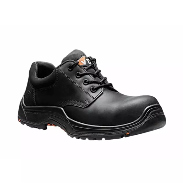 V12 Footwear Bison Womens Black Toe Capped Safety Shoes UK 12 EU 47, VR608.01/12