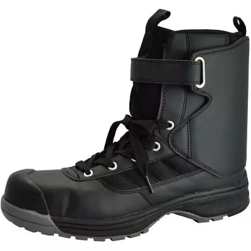 MIDORI Wide Resin Toe Boots Black UK 6 Size Upper: Artificial Leather / Mesh, Sole: EVA / Synthetic Rubber, YMP-05-25.0