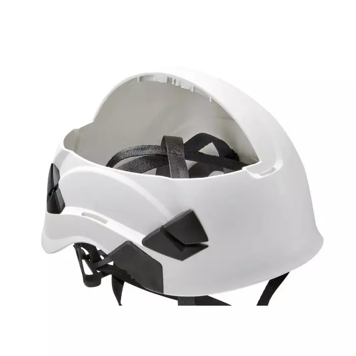 Petzl VERTEX VENT White Safety Helmet with Chin Strap Adjustable Ventilated, A010CA00
