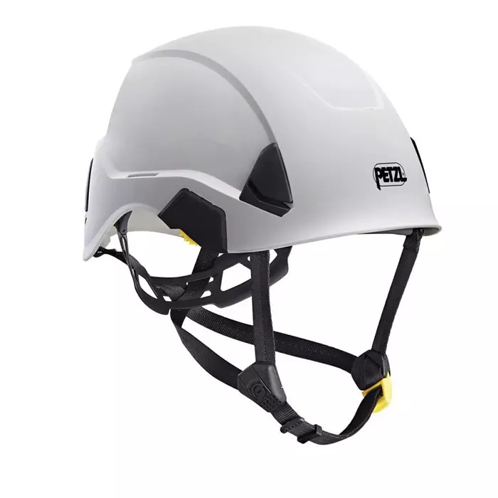 Petzl STRATO White Safety Helmet with Chin Strap Adjustable, A020AA00