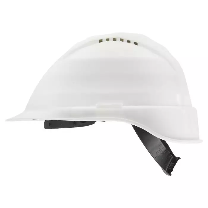 Skytec Rockman White Safety Helmet Ventilated, 2C3000WS0000