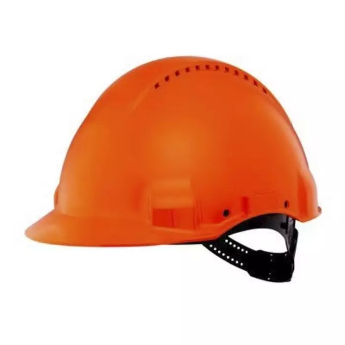 3M Peltor Uvicator G3000 Orange Safety Helmet Ventilated, G30COR