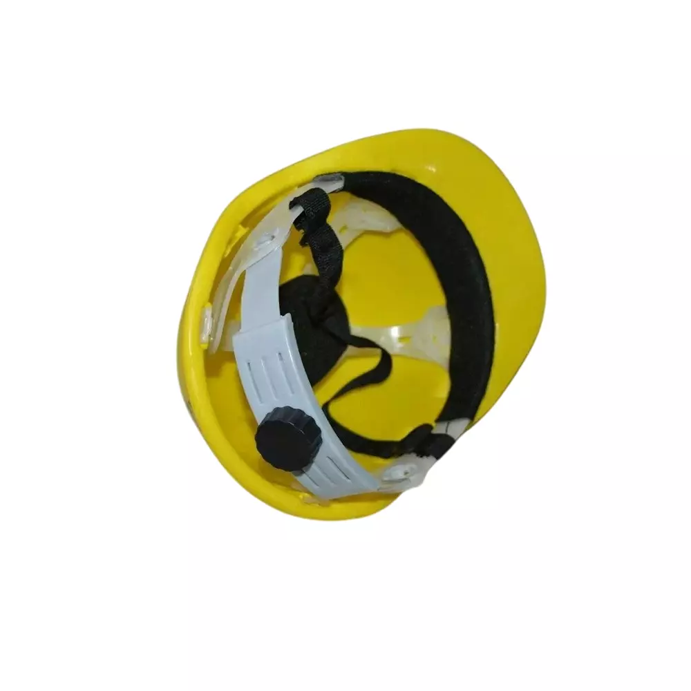 Safe Dot Air Boss Safety Helmet withotut Ratchet Adjustable 4 Point Cradle 3 Holes HDPE 345 g Assorted for Industrial and Factory Use, (Pack of 60 Pcs)