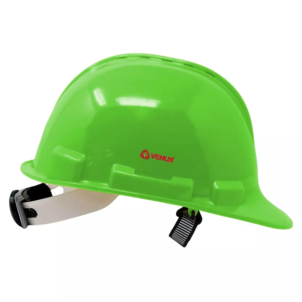 venus-hp-2000-safety-helmet-ventilated-shell-sure-lock-ratchet-abs-material-green-18541htr