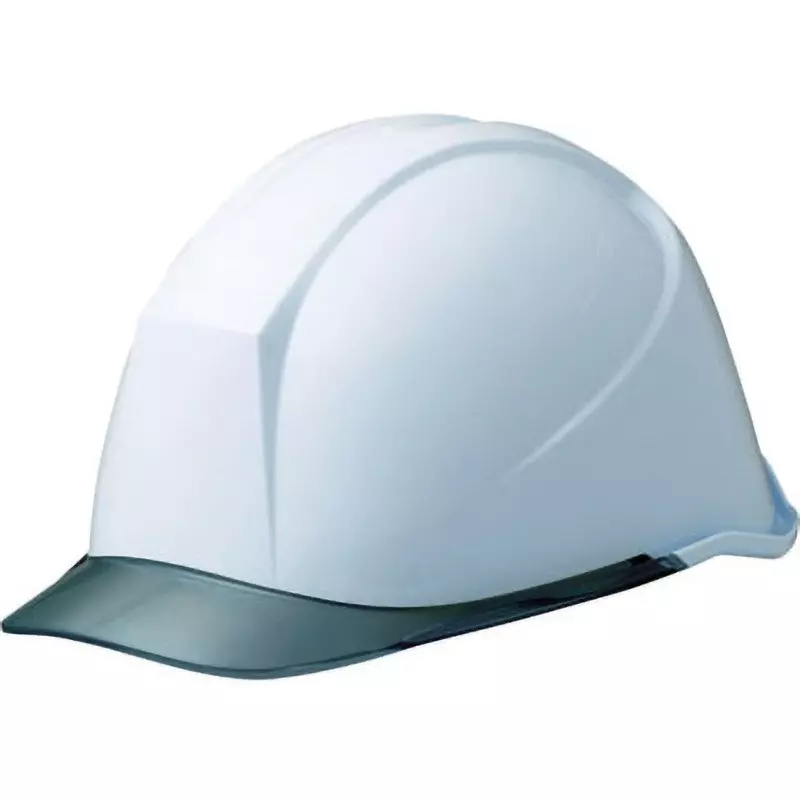 MIDORI Safety Helmet 51-60 cm Head Circumference White / Smoke, LSC-11PCL