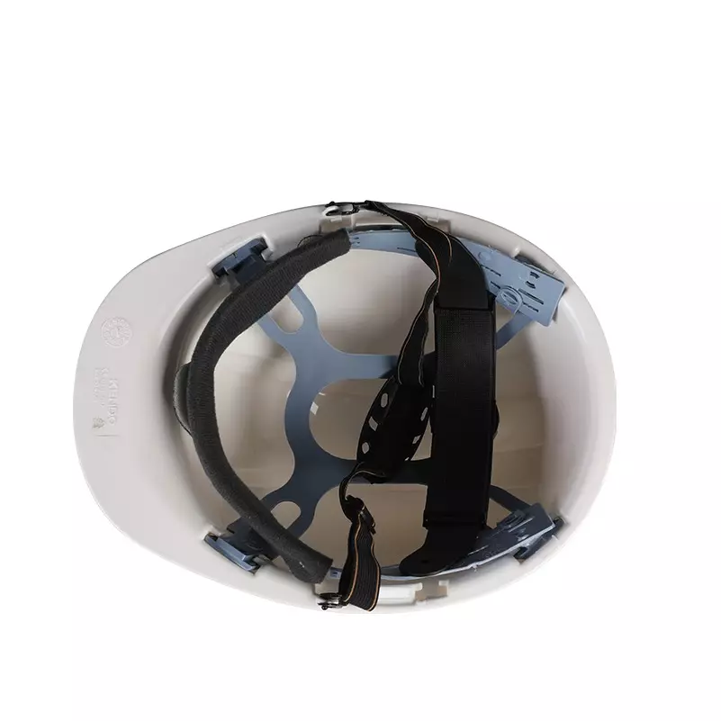kendo-polyethylene-4-point-harness-safety-helmet-with-chin-strap-and-soft-headband-76011