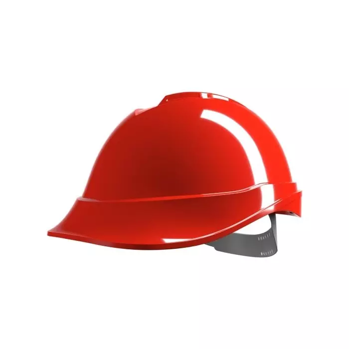 MSA Safety V-Gard® 200 Cap Red Safety Helmet, GV731-0000000-000