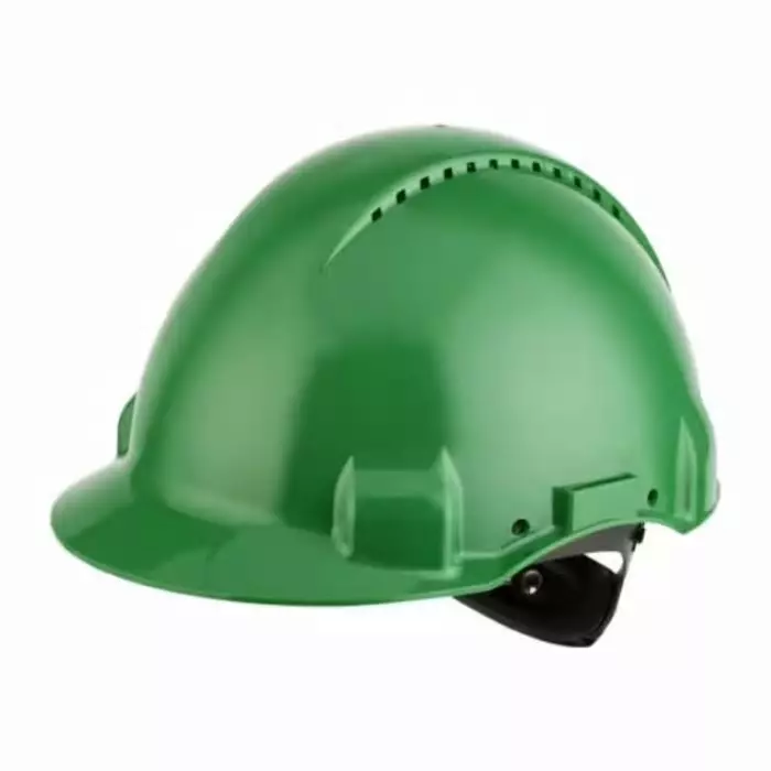 3M Peltor Uvicator G3000 Green Safety Helmet Adjustable Ventilated, G30NGP