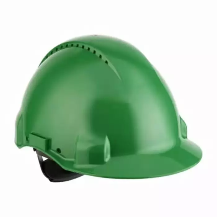 3M Peltor Uvicator G3000 Green Safety Helmet Adjustable Ventilated, G30NGP