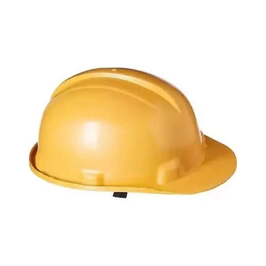 Safe Work Safety Helmet PVC Yellow 350-450 g for Construction & Indutrial Use