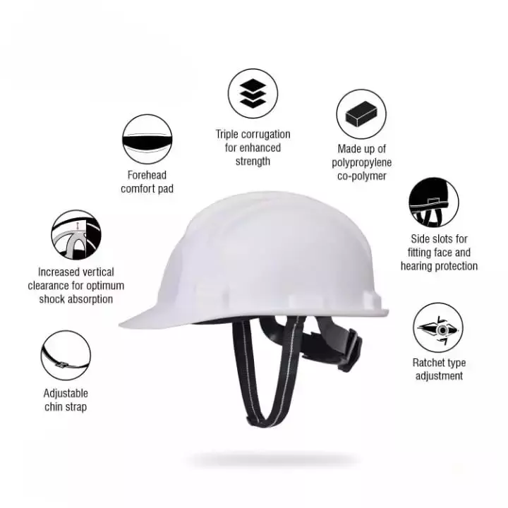 beggosafe-safety-helmet-ratchet-type-adjustable-chin-strap-free-size-polypropylene-co-polymer-white