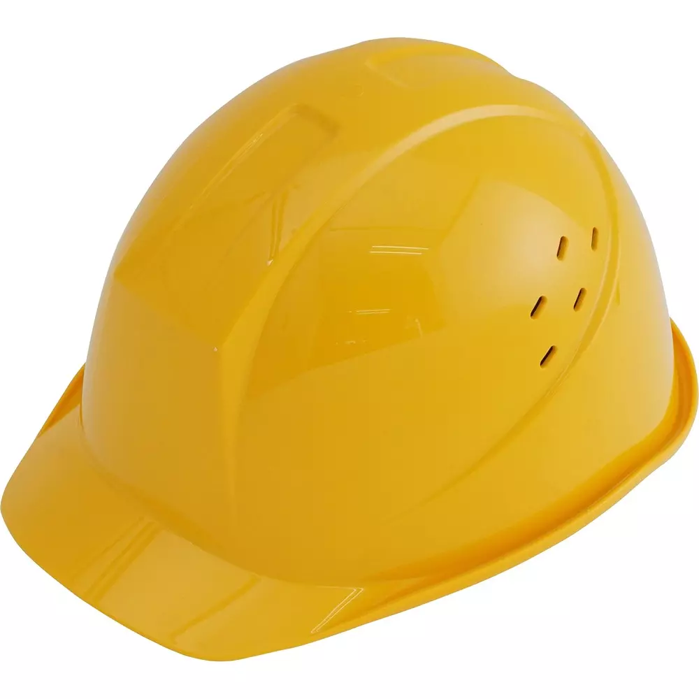 MIDORI Helmet with Ventilation Holes Abs Yellow, SC-11BVRA-Y