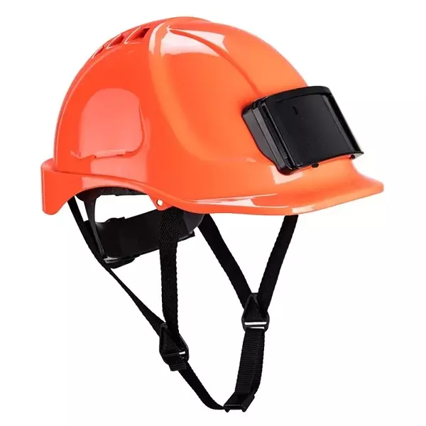 Portwest Safety Helmet Orange ABS, Polycarbonate for Industrial Use, PB55ORR