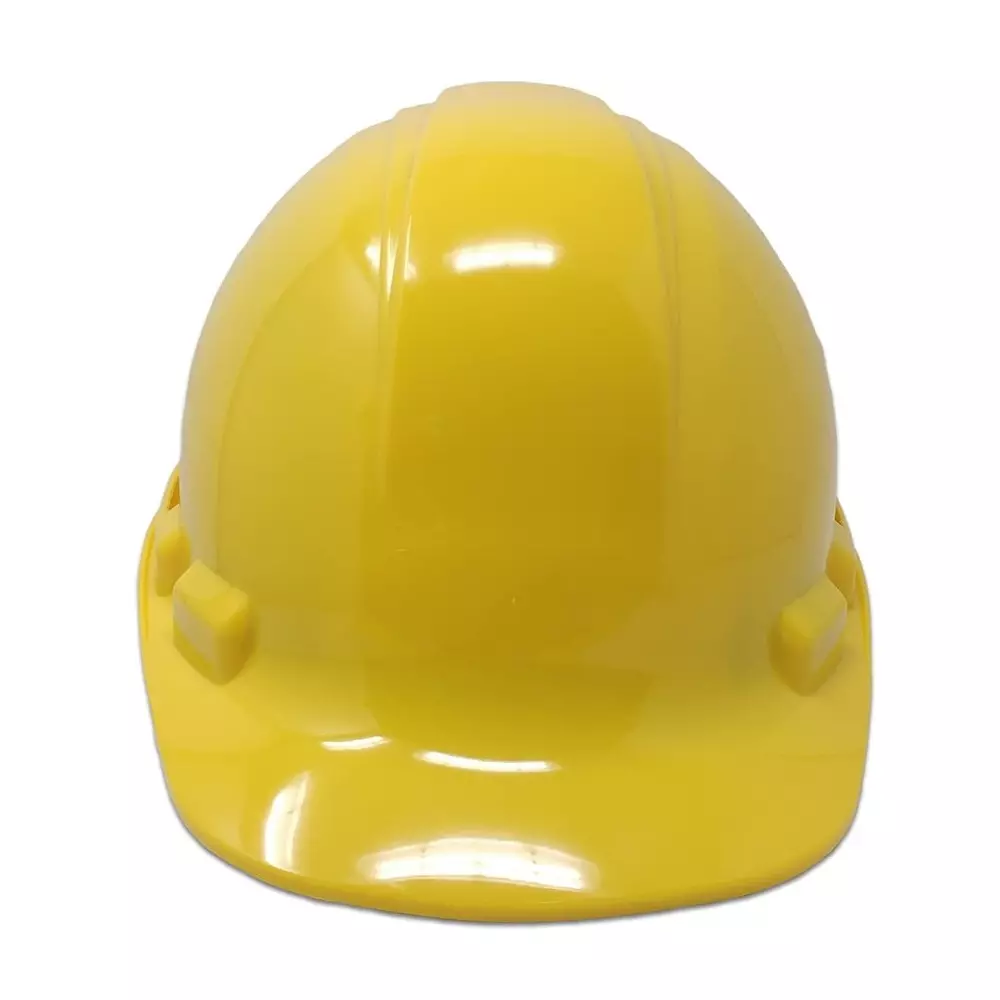 venus-h-2000-hdpe-safety-helmet-with-ratchet-adjustment-in-yellow-color-20861601