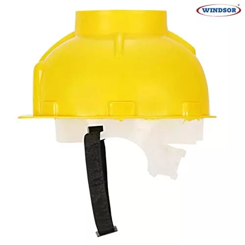Windsor Loader Helmet Free Size Elastic Yellow (Pack of 4)