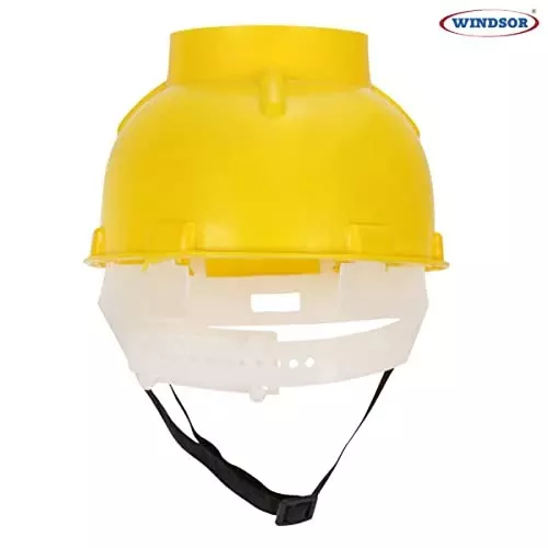 Windsor Loader Helmet Free Size Elastic Yellow (Pack of 4)