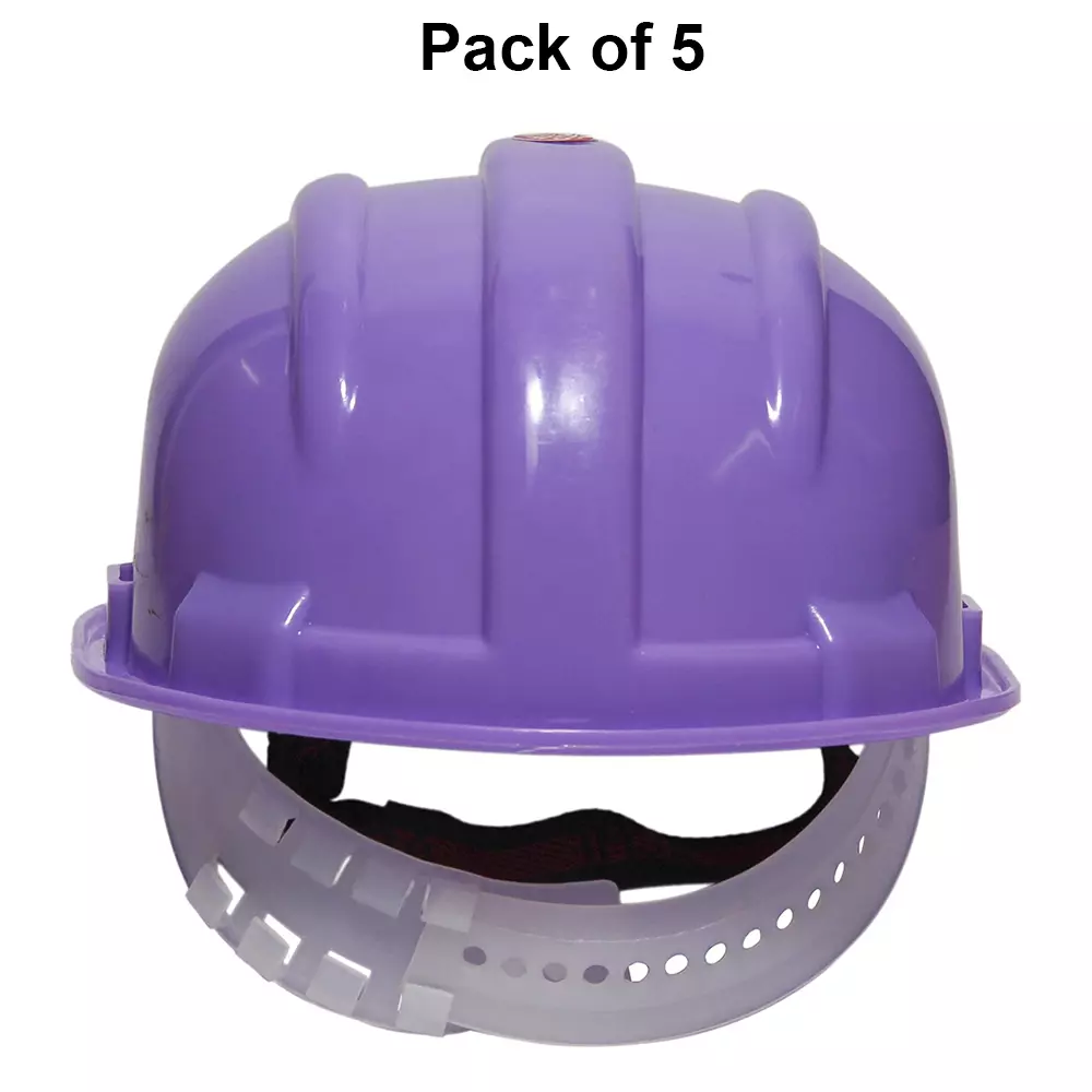 acme-champion-ratchet-safety-helmet-purple-pvc-for-industrial-use-pack-of-5-pcs