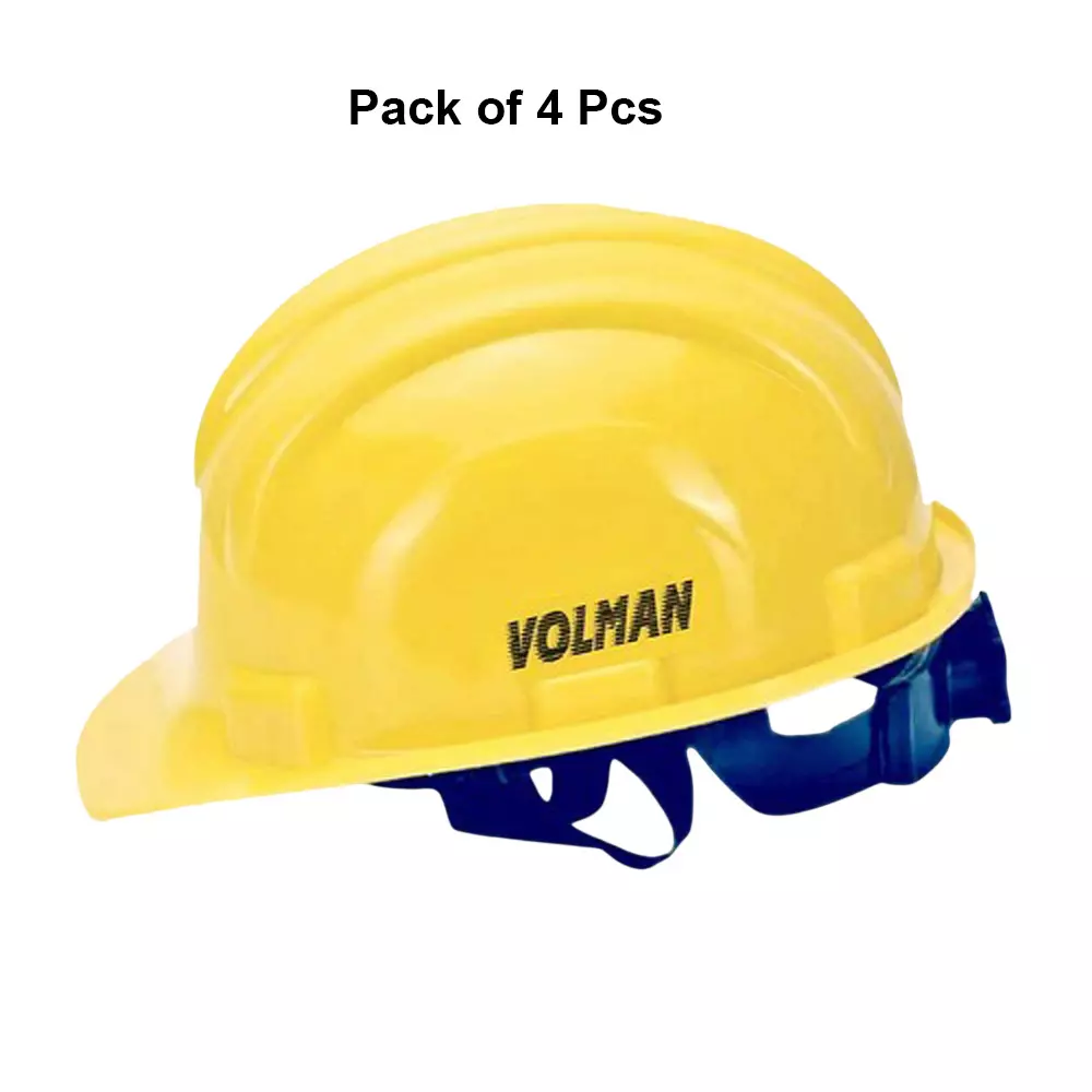 volman-safety-helmet-ratchet-type-hdpe-yellow-universal-size-dj-pegb-33qg-pack-of-4