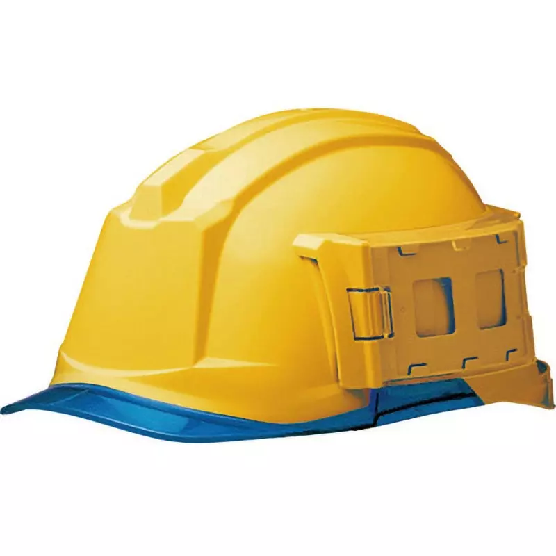 MIDORI Helmet with ID Case 52.5-63 cm Head Circumference, SC-19PCL-ID-RA3-ALPHA-Y/BL