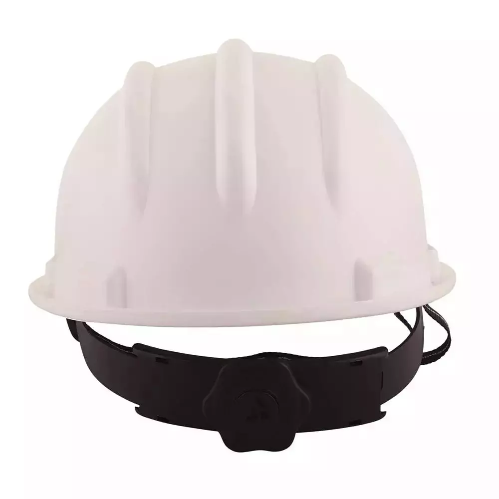 beggosafe-safety-helmet-ratchet-type-adjustable-chin-strap-free-size-polypropylene-co-polymer-white-pack-of-5