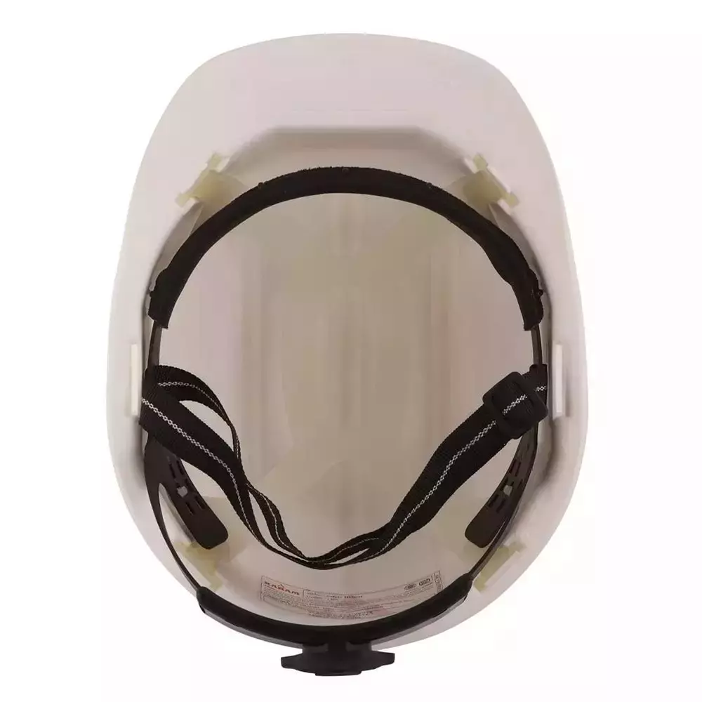 beggosafe-safety-helmet-ratchet-type-adjustable-chin-strap-free-size-polypropylene-co-polymer-white-pack-of-5