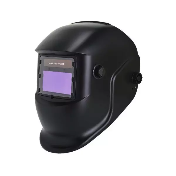 Portwest BizWeld Plus Welding Helmet Black Polycarbonate, Polyethylene for Industrial Use, PW65BKR