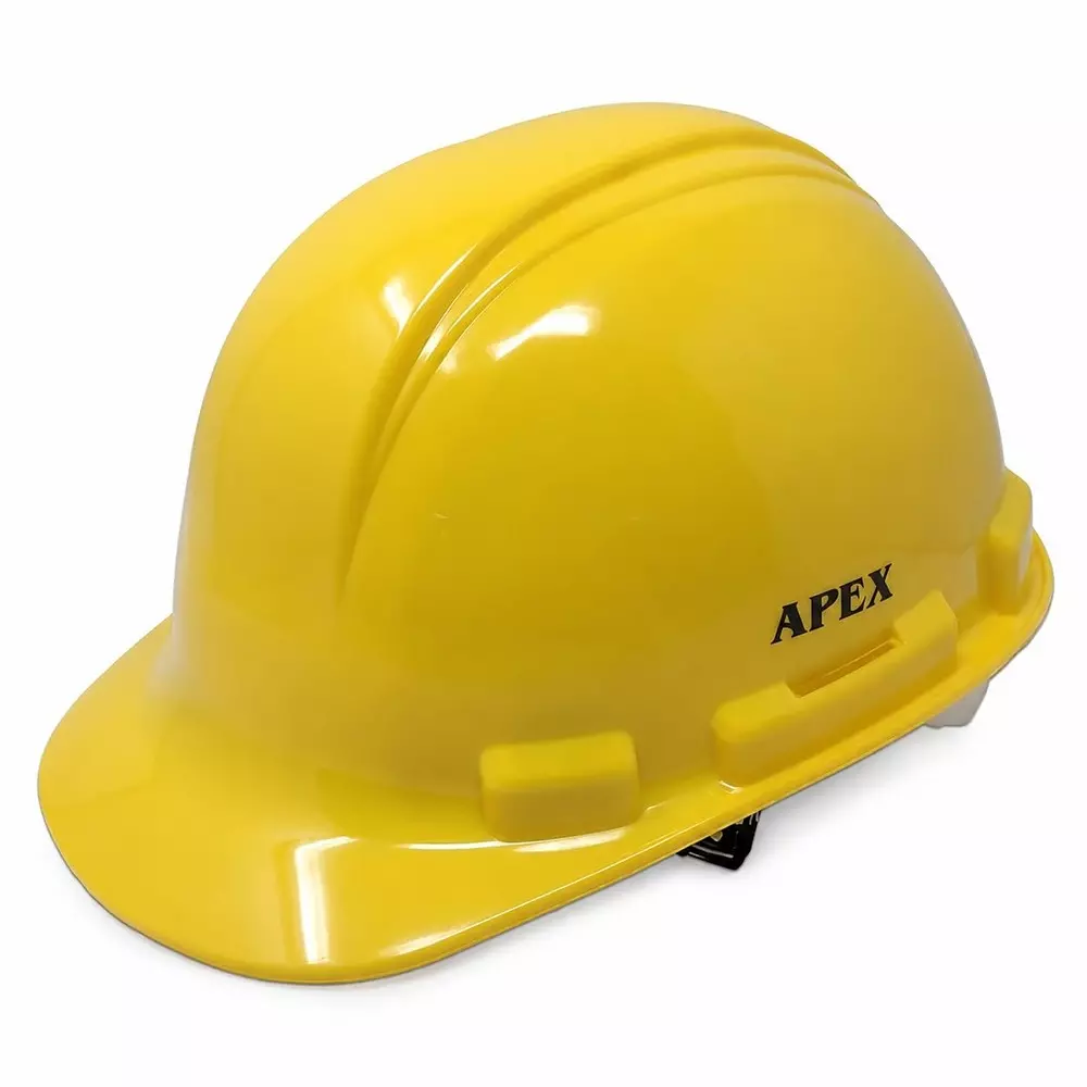 apex-hdpe-hard-hat-safety-helmet-52-62-cm-adjustable-size-ratchet-fit-chin-strap-yellow-color-3o-ehri-zwp8