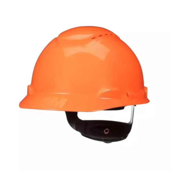 3M SecureFit Series Safety Helmet 4-Point Ratchet Type Vented & Unvented HDPE Free Size