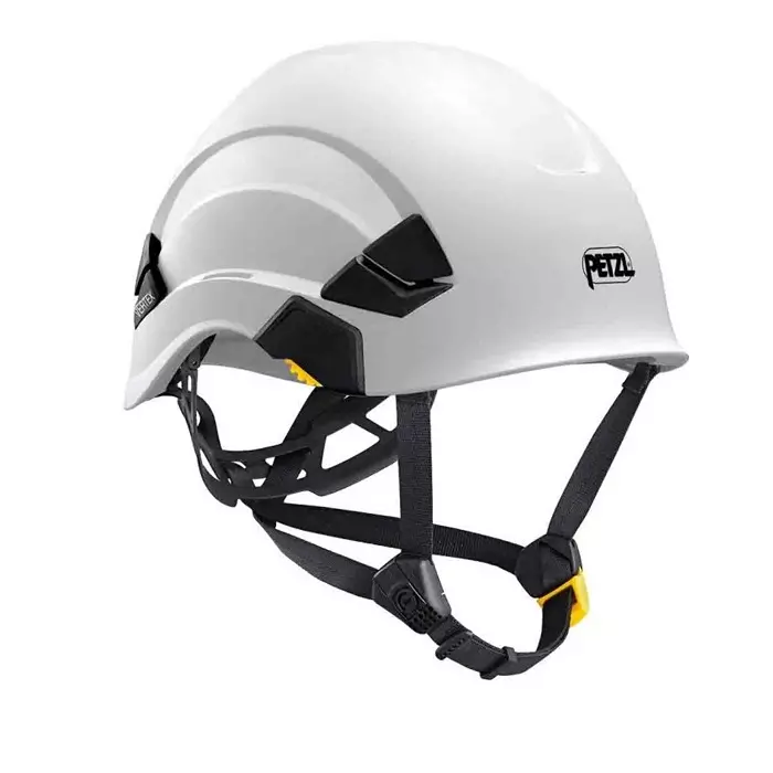 Petzl VERTEX White Safety Helmet with Chin Strap Adjustable, A010AA00