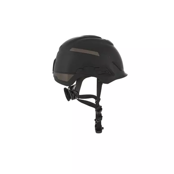 MSA Safety V-Gard H1 Black Safety Helmet with Chin Strap Adjustable Ventilated, 10194790
